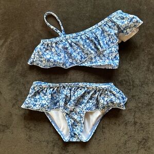 Janie and Jack Girls 2-piece Swimsuit - size 4